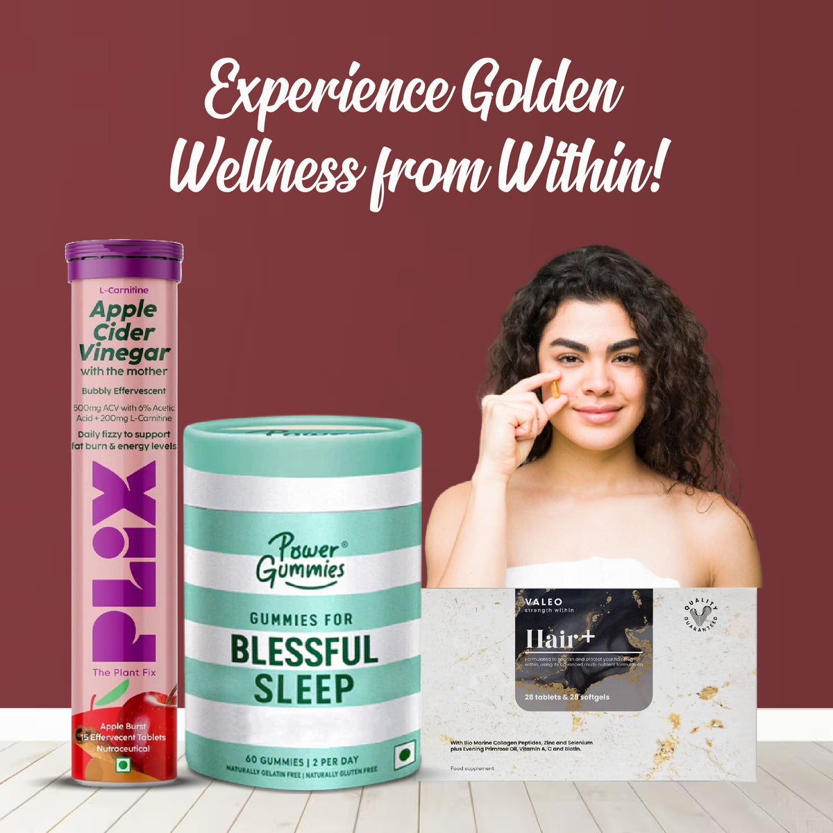 Golden Wellness Package: Shine Inside & Out ✨