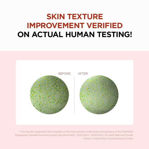 SKIN1004 MADAGASCAR CENTELLA POREMIZING QUICK CLAY STICK MASK 27G - Image 7
