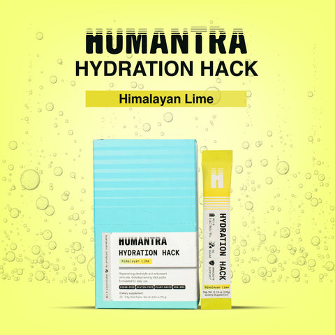 Humantra Electrolyte Himalayan Lime 72g Pack of 2 (40 Sachets)