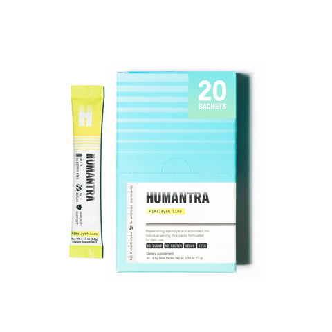 Humantra Electrolyte Himalayan Lime 72g + Wellbeing Nutrition Glow Japanese Marine Collagen Peptides, 250 gms