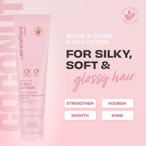 Lee Stafford Coco Loco Blow & Go 11-In-1 Lotion 100Ml