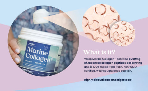 Valeo Marine Collagen And Vedapure Keto Slim Combo