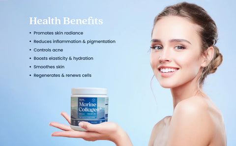 Valeo Marine Collagen + Herbal Max L-Glutathione