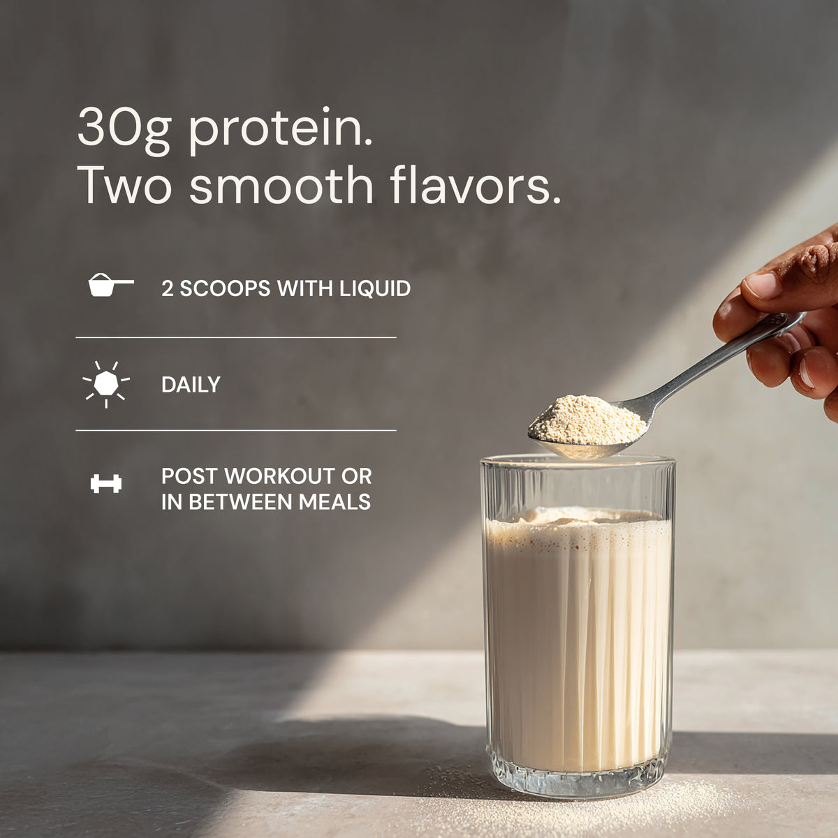 Blueprint Metabolic Protein Powder - Vanilla - Plant-Based, 30g Protein, 8g Fiber