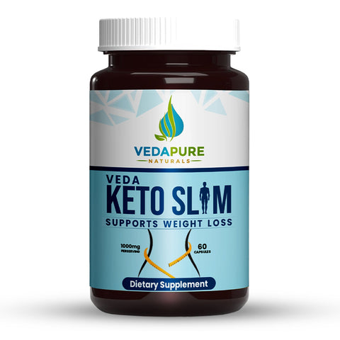 Vedapure Keto Slim Advanced Ultra Weight Loss Supplement 60 Capsules