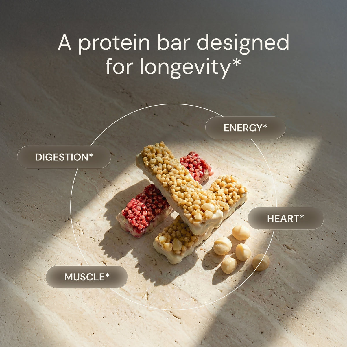 Blueprint Macadamia Protein Bar - White Cocoa Butter - 9g Protein, No Added Sugar, 12 Bars