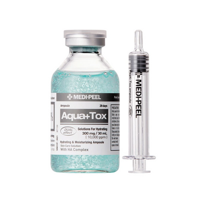 MEDI-PEEL Aqua Plus Tox Ampoule 30ml Hydrating Moisturizing K-Beauty