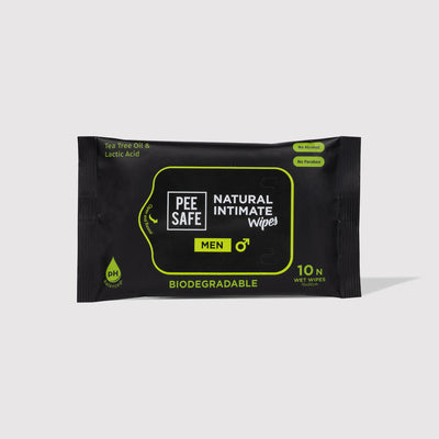 Pee Safe Intimate Wipes Men 10N