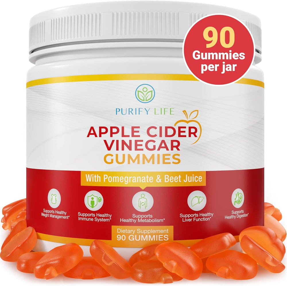 Purify Life Apple Cider Vinegar Gummies 90