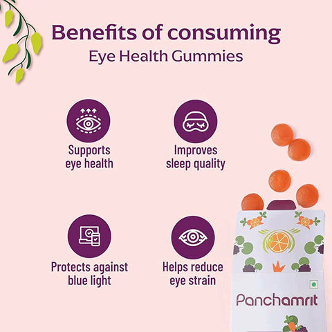 Panchamrit Sharper Everyday Eye Health Gummies 30