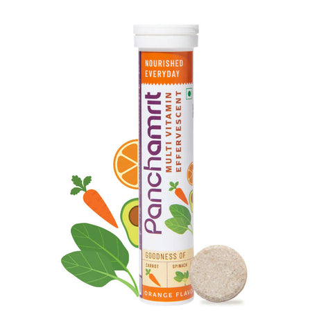 Panchamrit Multi-Vitamin Effervescent 20 (Orange Flavour)