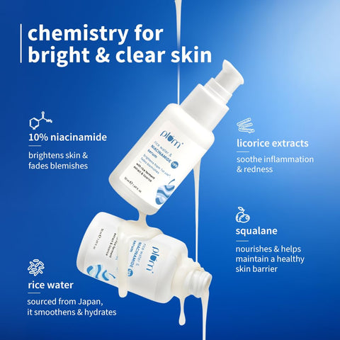 Plum Rice Water & 10% Niacinamide Serum | 50ml |