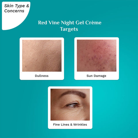 PILGRIM Red Vine Night Gel Creme 5g