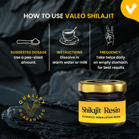 Valeo shilajit + Valeo Tribulus 60