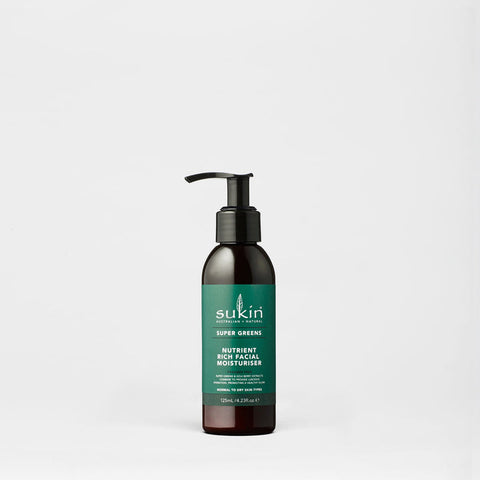 Sukin Supergreens Nutrient Rich Facial Moisturiser, 125 Ml