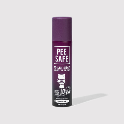Pee Safe Toilet Seat Sanitizer Lavender 75Ml