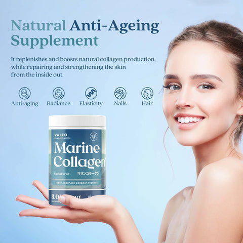 Valeo Marine Collagen and Wellbeing Slow Burn Combo