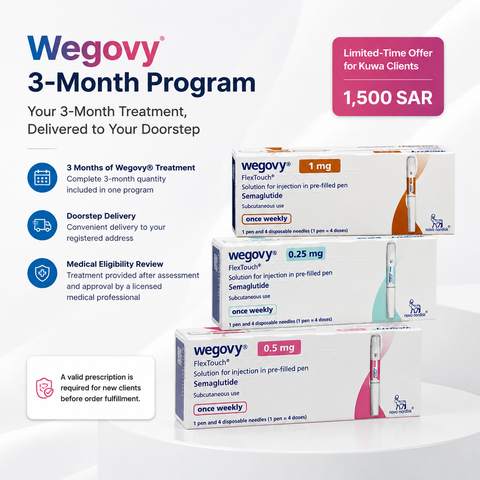 Wegovy® 3-Month Treatment Program | Delivered to Your Doorstep
