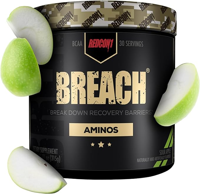 Redcon1 Breach Aminos Sour Apple 315 gms