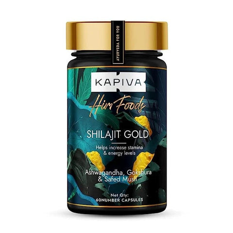 Kapiva Shilajit Gold 60 & Testo Combo