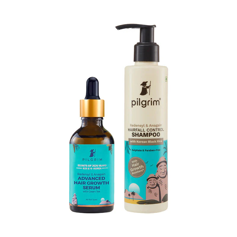 Pilgrim Redensyl + Anagain: The Hair Growth Powerhouse - National Day Deal