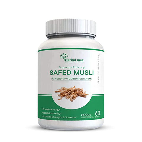 Herbal Max Safed Musli 60 Capsule