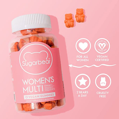 Sugarbear Women's MultiVitamin, 60 Gummies