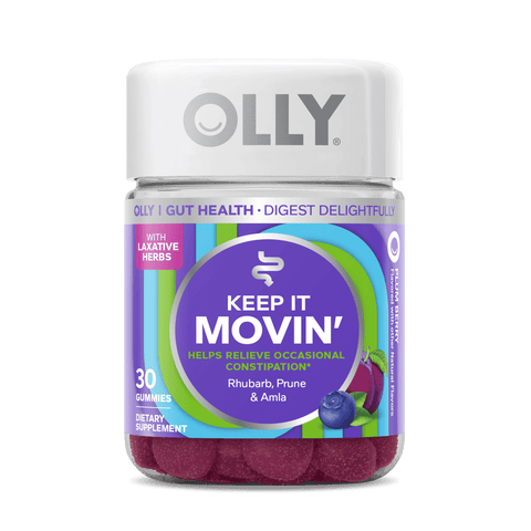 OLLY Keep it Moving Constipation Relief 30 Gummies