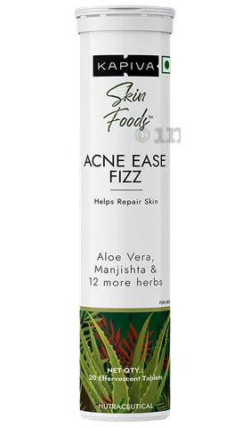 Kapiva Acne Ease Fizz Effervescent tablets 20