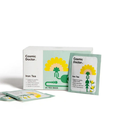 Cosmic Doctor Iron Tea – Food-Based Iron Support for Energy & Vitality (Doctor Curated)