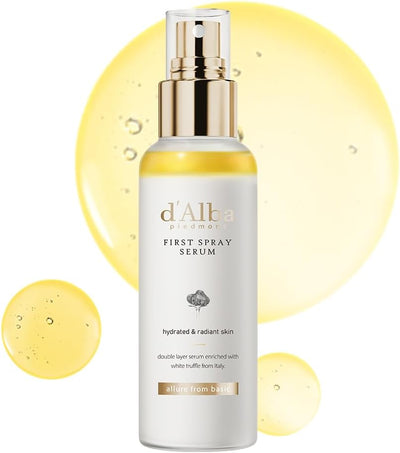 d'Alba Italian White Truffle First Spray Serum - Hydrating & Glow Mist - 100ml
