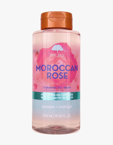 Tree Hut Moroccan Rose Foaming Gel Wash 532Ml
