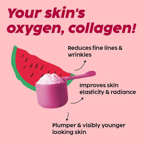 Plix Forever Young Collagen Booster Watermelon 25 servings