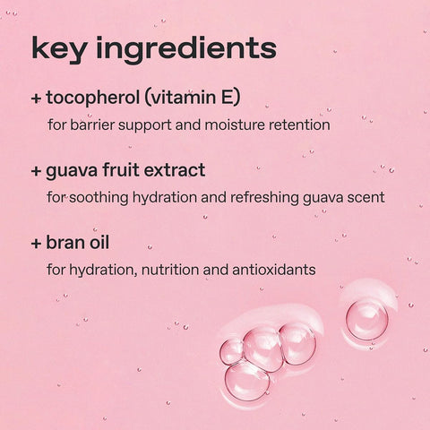 Glow Guava Oil-Gel Facial Cleanser - Deep Hydration & Makeup Removal, 190ml