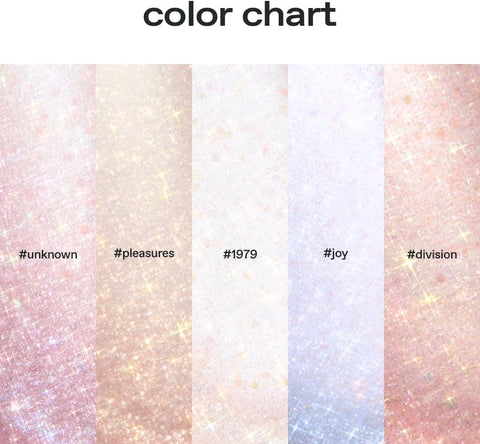 Glow Shattered Glass Eye Glitter - Metallic Shimmer, Long-Lasting, 3.5g