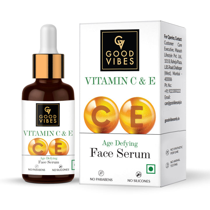 Good Vibes Vitamin C & E Age Defying Serum 30 ml