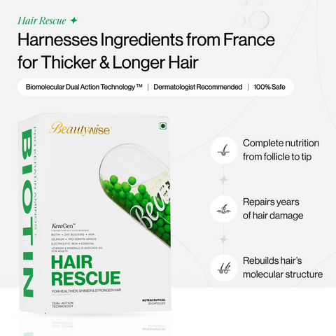 Beautywise Hair Rescue Biotin Capsules 30 capsules