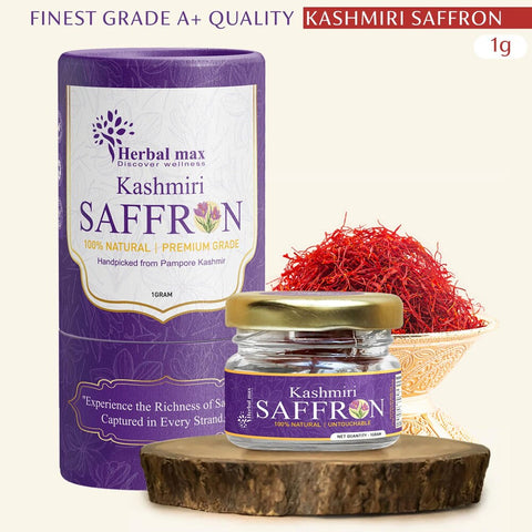 Herbal Max Discover Wellness Kashmiri Saffron 1 gm