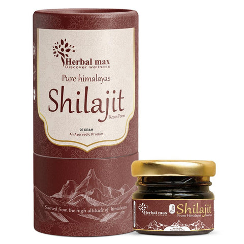 Herbal Max Discover Wellness pure Himalayan Shilajit 20 gm