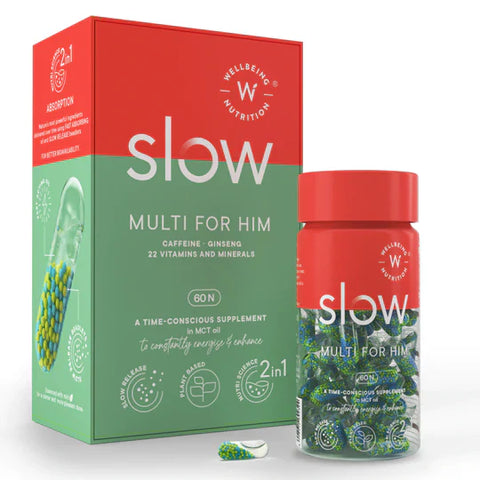 Slow Multivitamin for Him, 60 caps