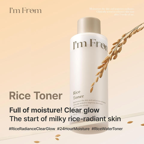 I'm From Rice Toner - Hydrating Milky Formula for Glass Skin, 150ml