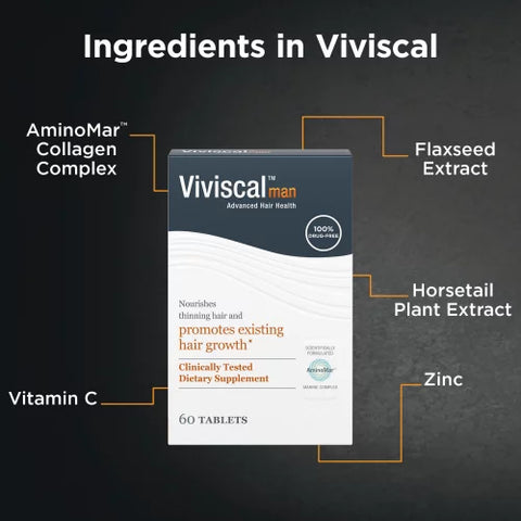 Viviscal Man Advanced Hair Health 60 Tablets