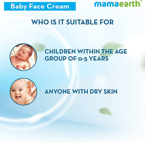 Mamaearth Milky Soft Face Cream for Babies 60 ml