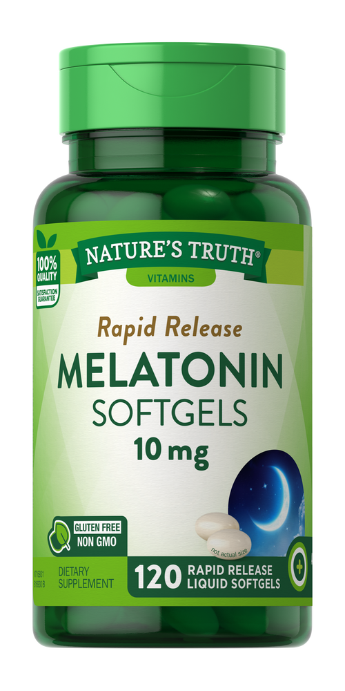 Nature's Truth Melatonin 10mg - 120 softgels