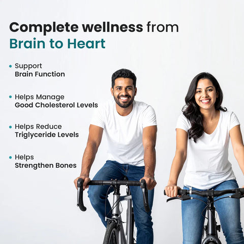 Neuherbs Mini Deep Sea Fish Oil Omega 3 Capsule 1000Mg- 120 Softgels