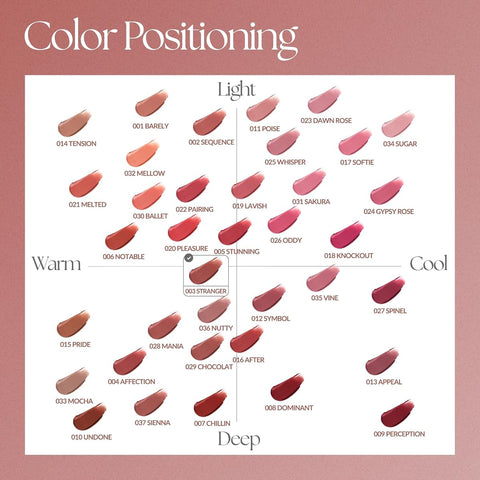 MUZIGAE Mansion Velvet Matte Liquid Lipstick, Waterproof, 6ml