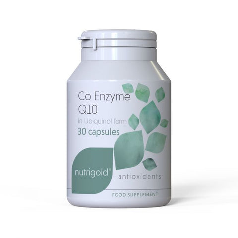 Nutrigold Co Enzyme Q10 (Ubiquinol) x 30 Capsules