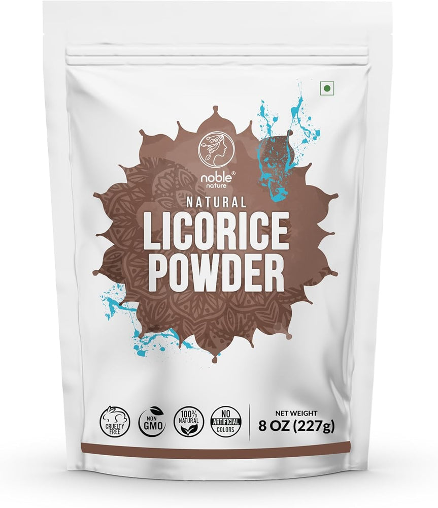 Noble Herbal Licorice Powder - Natural Mulethi, 227g