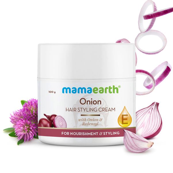 Mamaearth Onion Hair Styling Cream 100 g