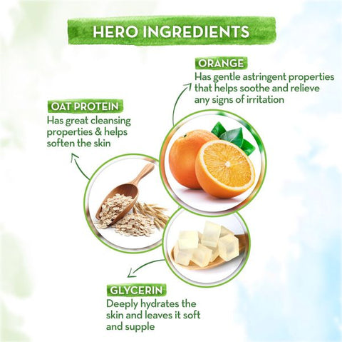 Mamaearth Original Orange Body Wash For Kids, 300ml